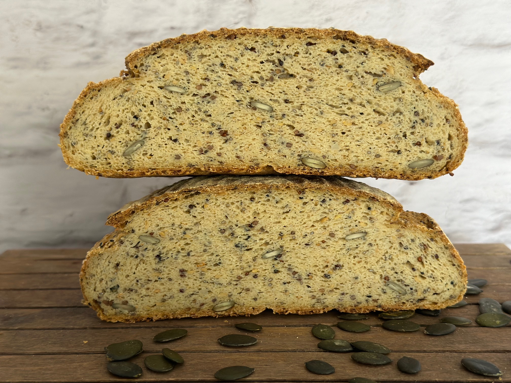 Mehrsaaten-Brot (glutenfrei)